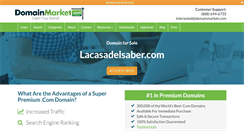 Desktop Screenshot of lacasadelsaber.com